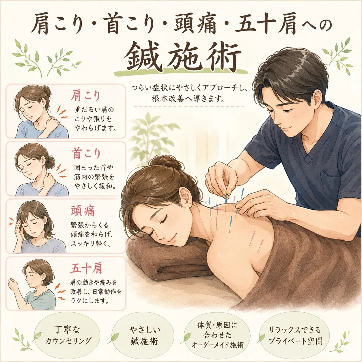 【健康増進！慢性痛解消へ！】
