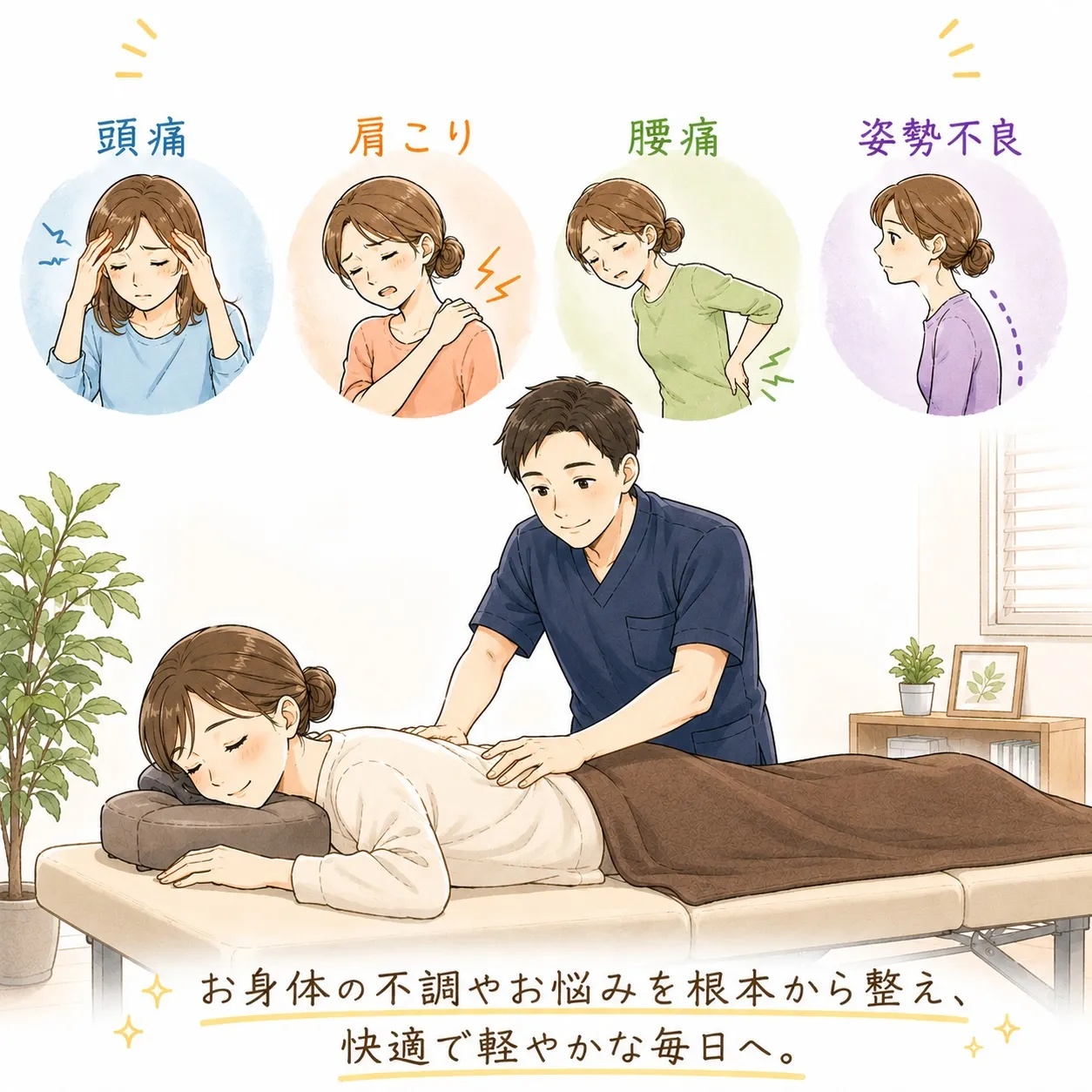 【長年のお身体のお悩みへ!】
