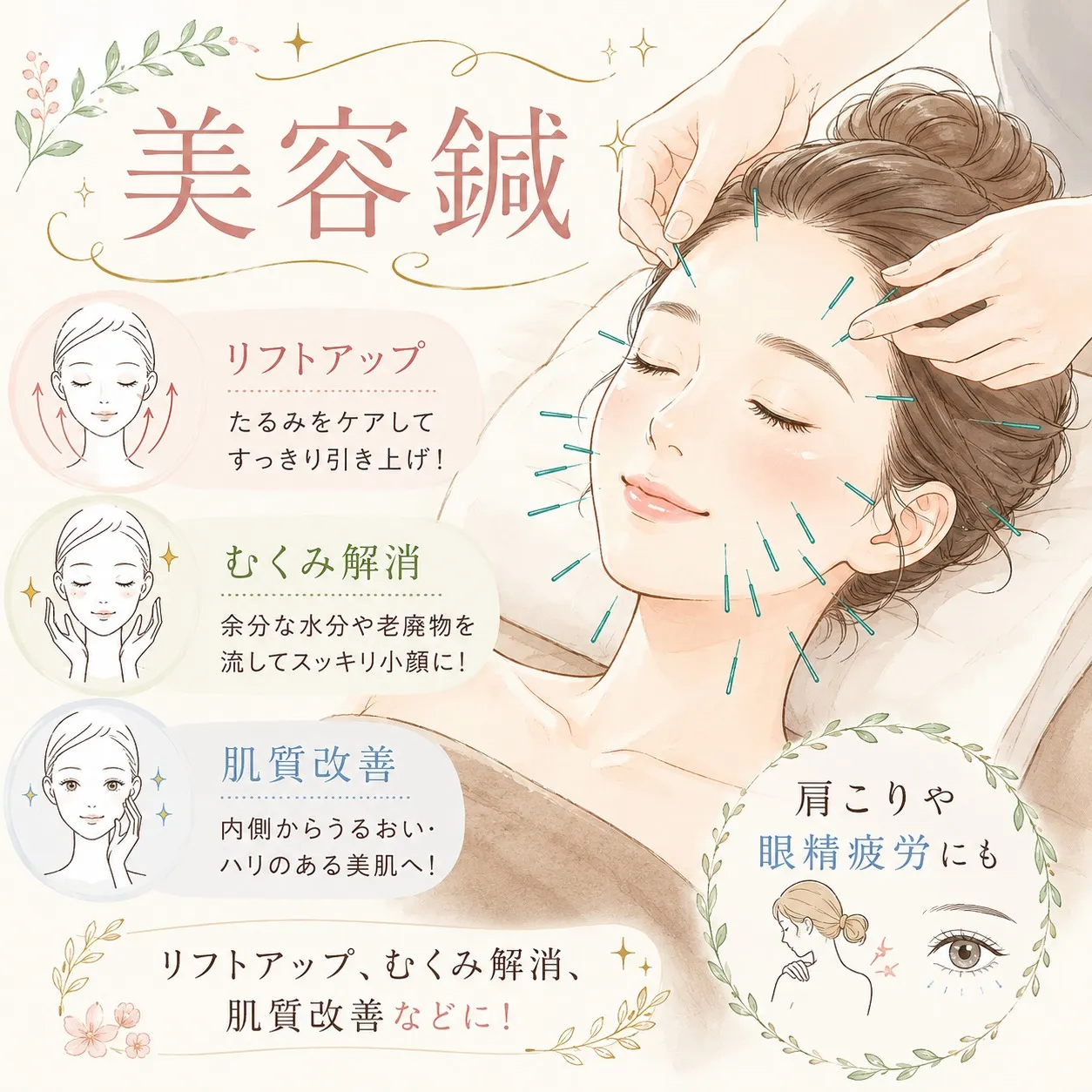 【千種区 美容鍼】